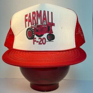 Vintage, puffer style, snap back trucker cap